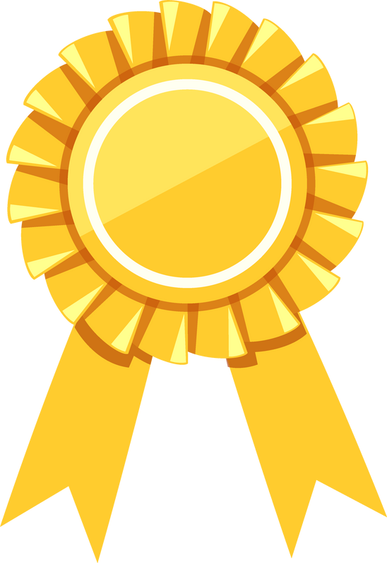 Gold Medal Badge